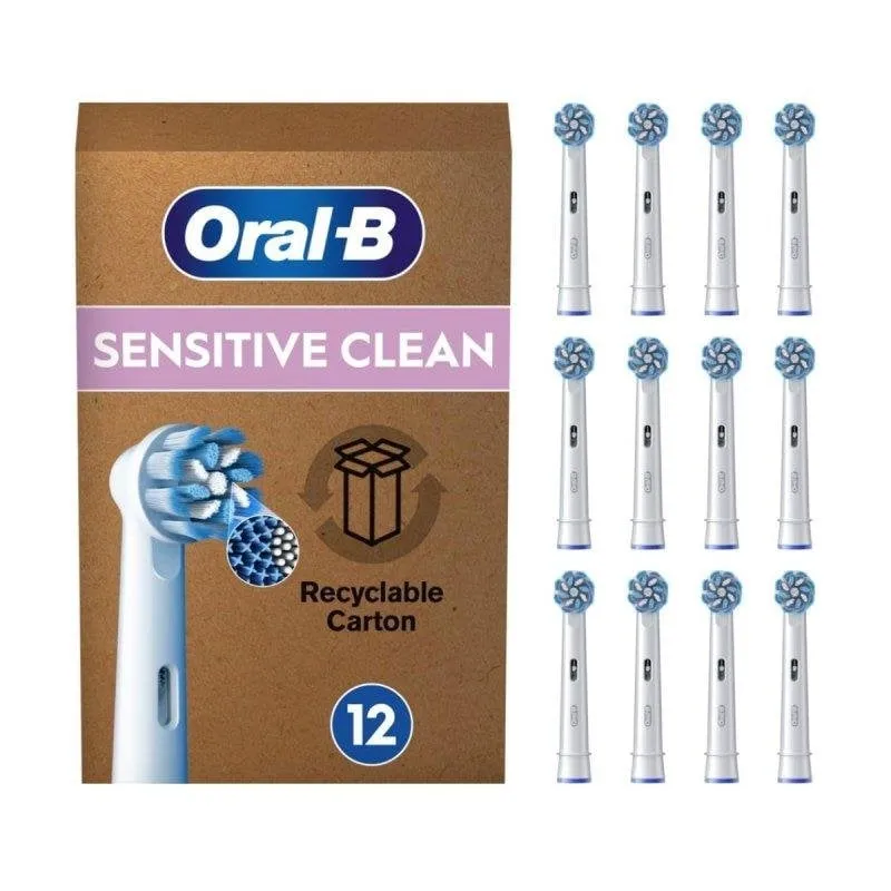 Testine di Ricambio Oral-B Sonic Bianche 12 Unità Extra Morbido