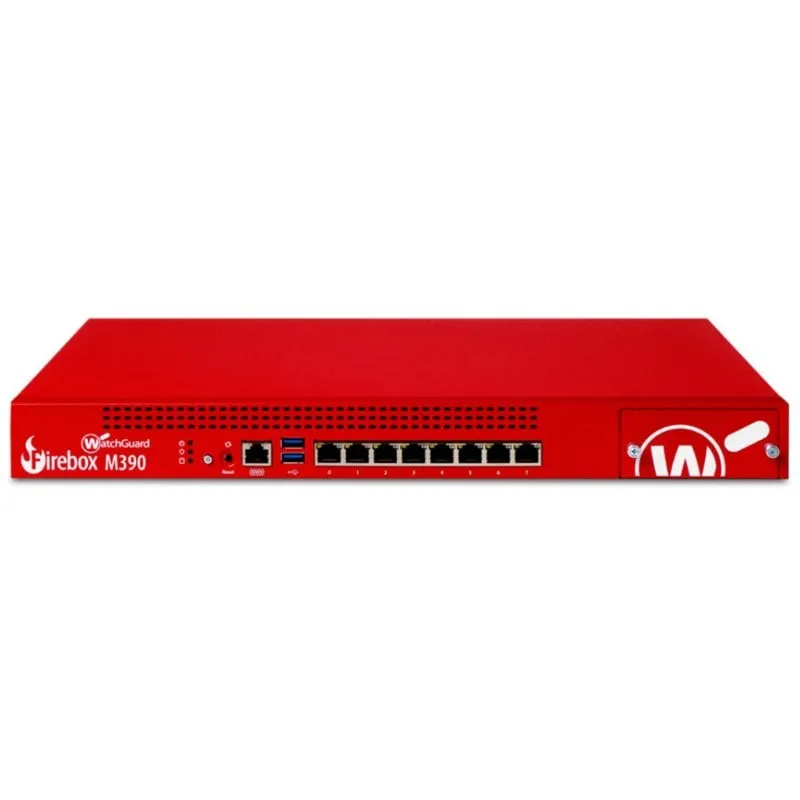 Firewall WatchGuard Firebox M390 2,4 Gbit/s 8 porte Gigabit Ethernet 1U