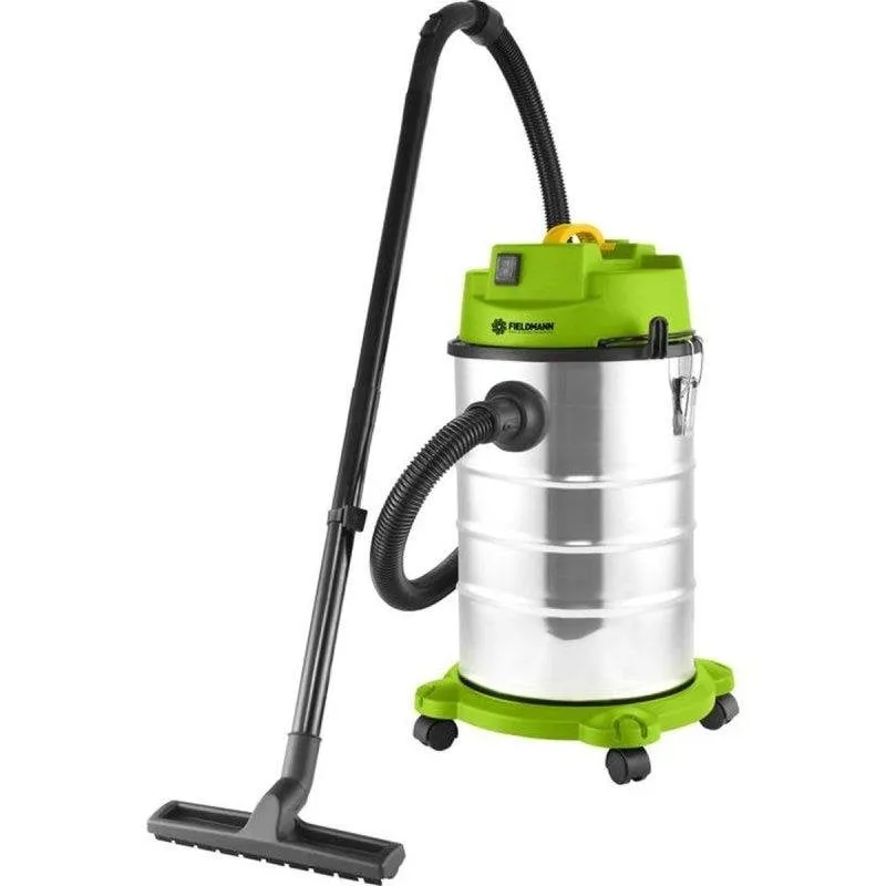 Aspirapolvere Bidone Fieldmann FDU 201001-E 1400W 30L Senza Sacco Accessori