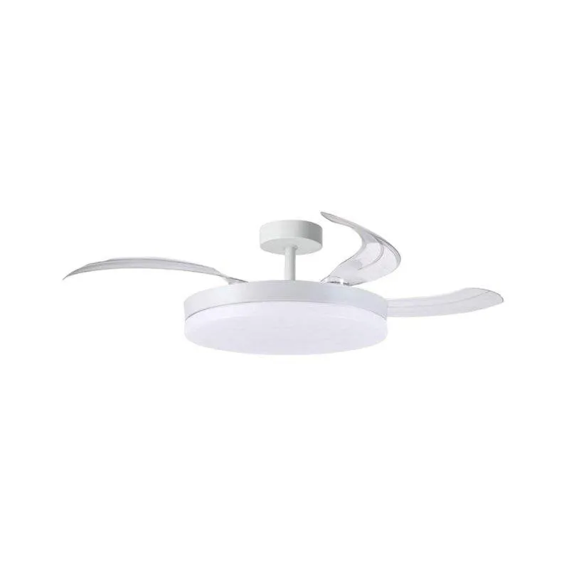 Ventilatore da Soffitto con Luce Bel Air Home Apolo Mini 48W 91cm 6 Velocità Pale Retrattili Telecomando