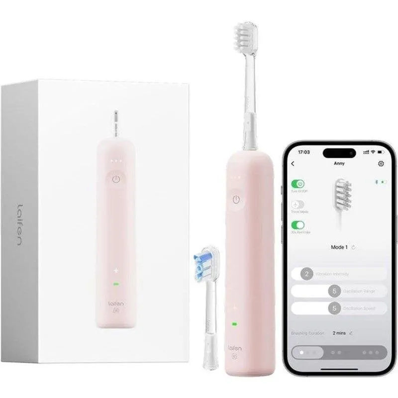 Spazzolino Sonico Laifen Wave SE 2 Modalità 3 Intensità App USB-C Custodia