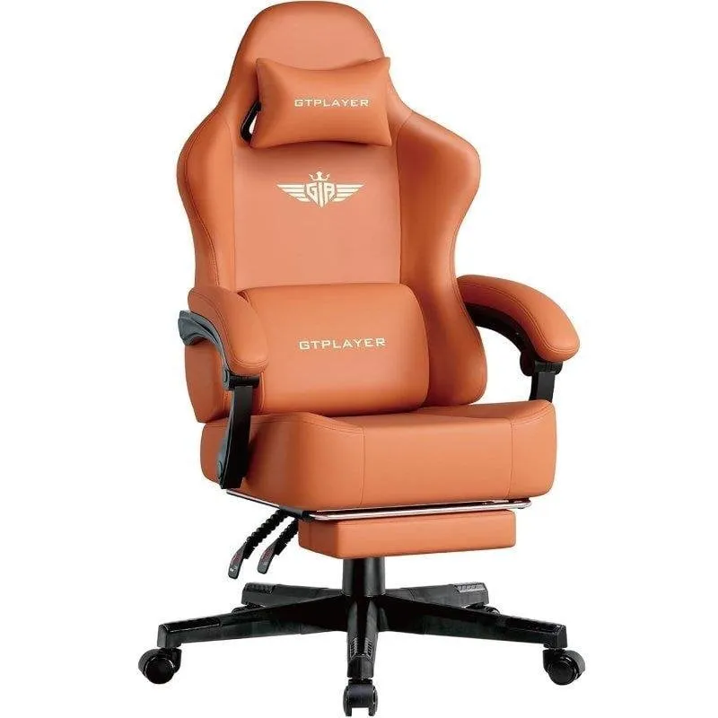 Sedia Gaming GTPLAYER 160 Gradi Recline e Poggiapiedi