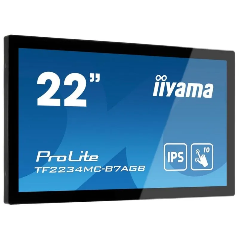 Monitor PC iiyama ProLite TF2234MC-B7AGB 21,5" Full HD IPS Touch Antiriflesso VESA 8ms