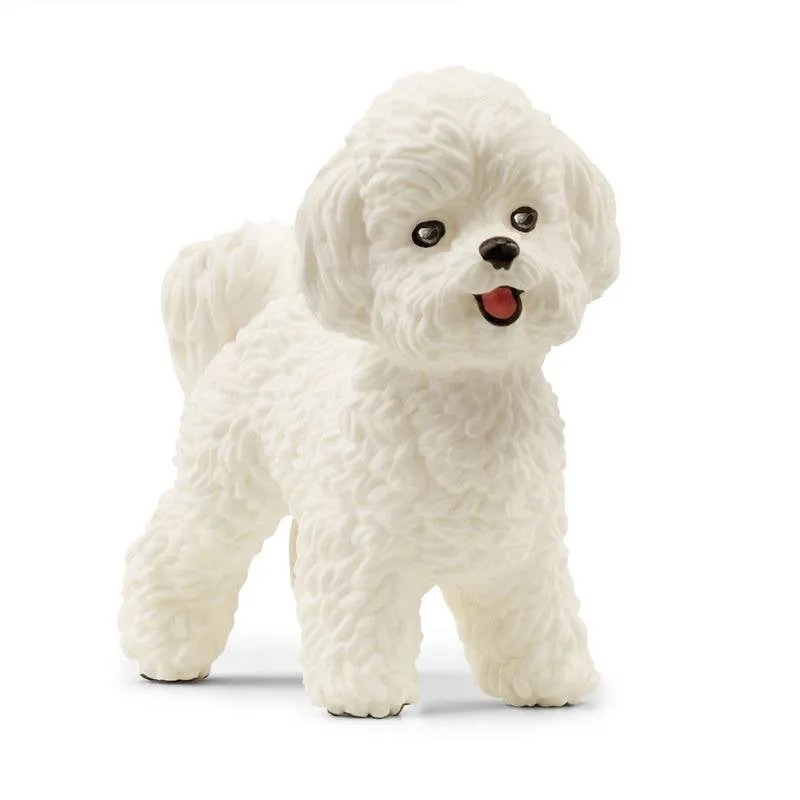 Figura giocattolo SCHLEICH 13963 cane di fattoria bianco