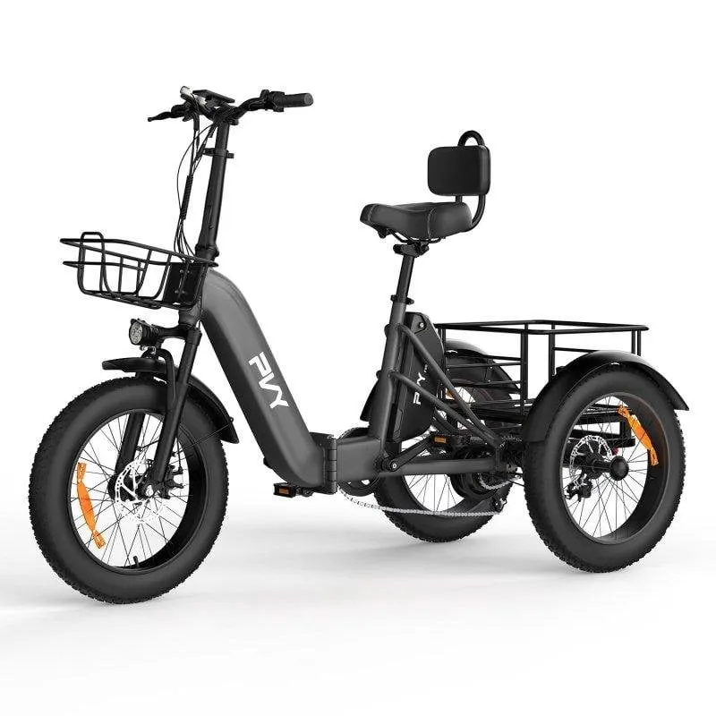 Triciclo PVY F20 48V21Ah 80km Grigio