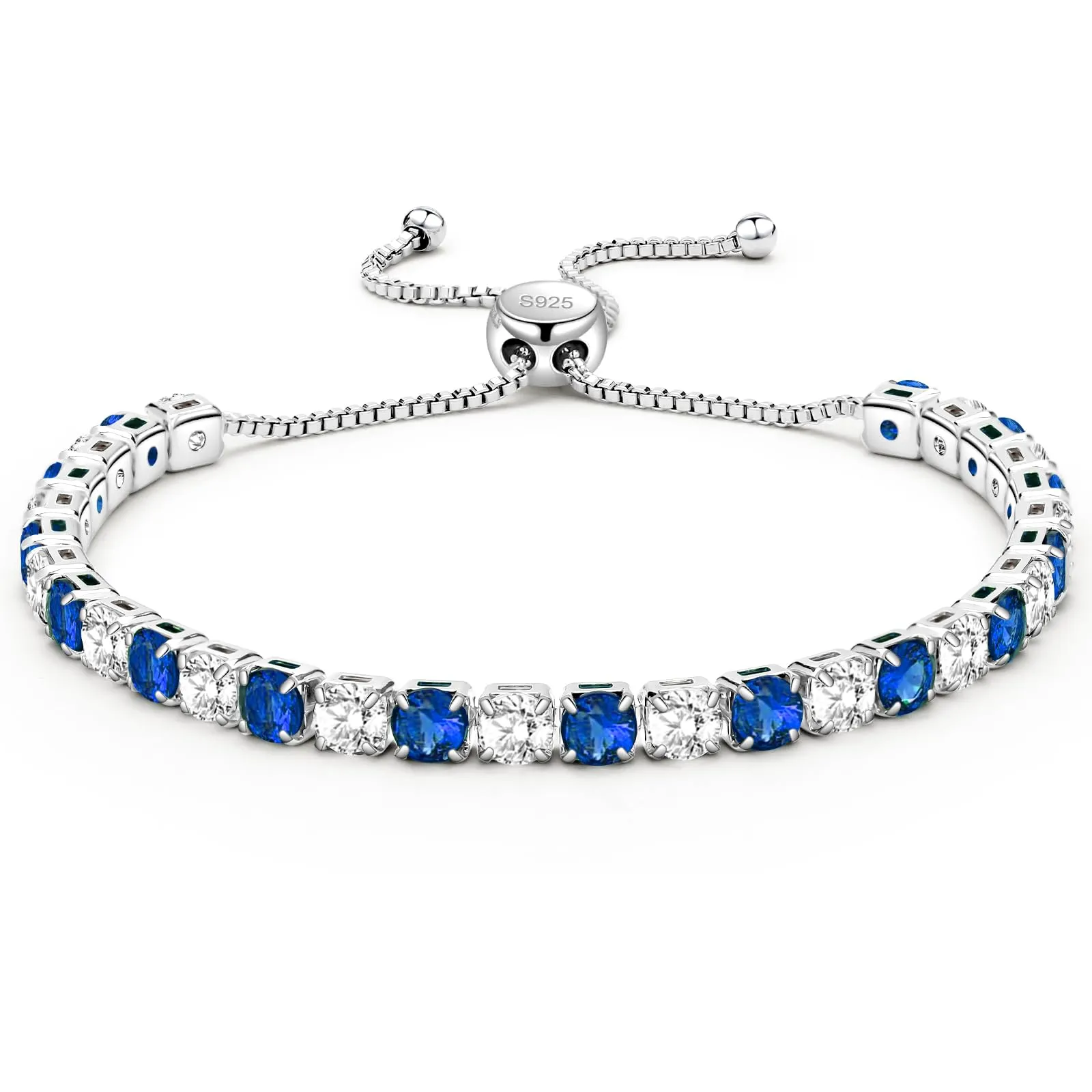 J.Fée Regali Per Lei Regalo Donna, Tennis Bracciale Donna Argento 925 Bracciale Argento 925 Bracciali Tennis Gioielli Regalo Per Lei,07