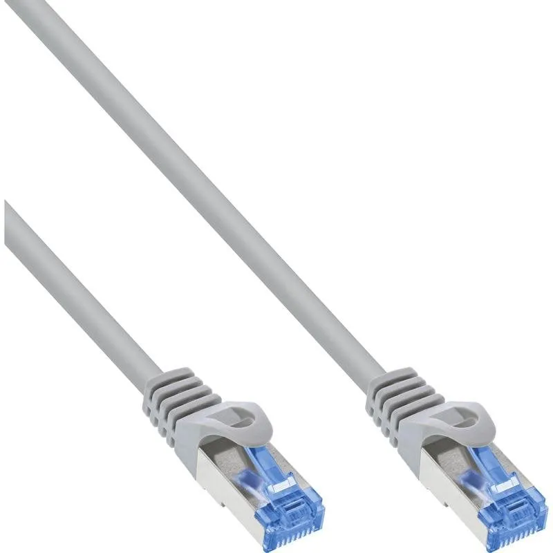 Cable InLine Cat6a S/FTP RJ-45 1 m Grigio