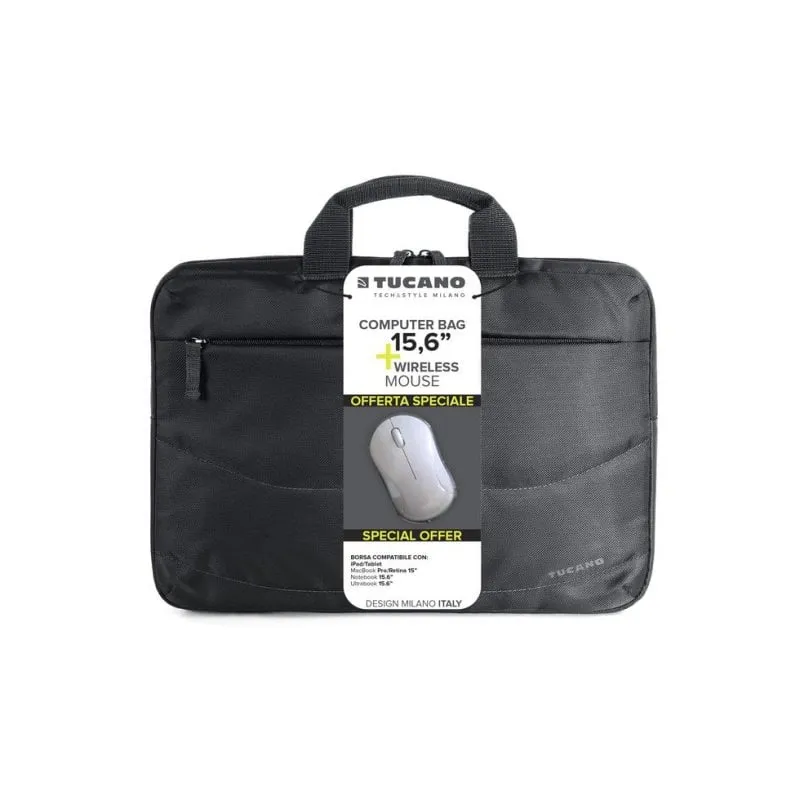 Custodia Tucano BU-BIDEA-WM Mouse wireless 15,6 pollici
