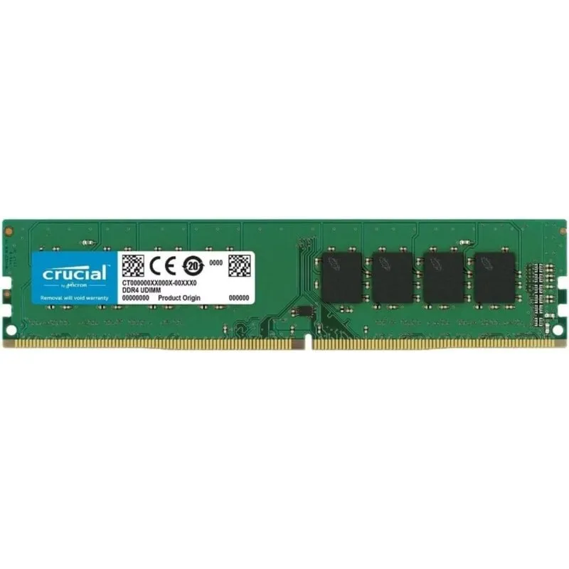 Memoria RAM Crucial CB8GU3200E 8GB DDR4 3200MHz CL22 Garanzia 10 anni