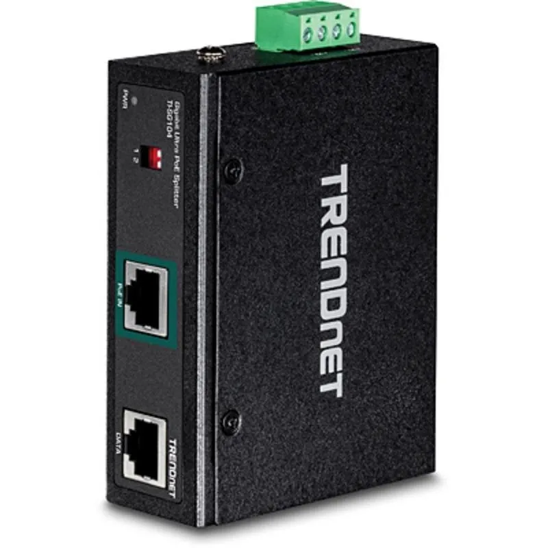 Divisore industrial TRENDnet TI-SG104 UPoE Gigabit 12-48V IP30