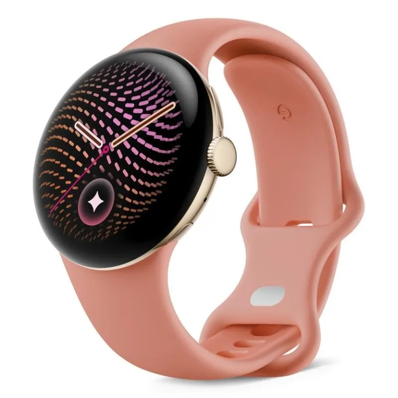 Google Pixel Watch 5 Bluetooth GPS NFC 41mm Oro Cassa Arancione Cinturino S/M