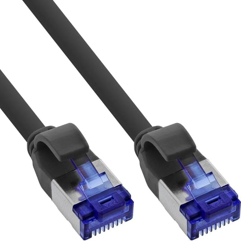 Cavo di rete InLine B-74933S Cat6a S/FTP 0,3 m Nero