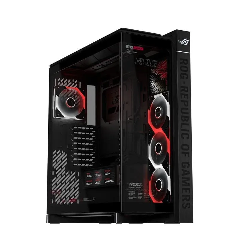 Case PC ASUS ROG Cronox GR801 Curve TG ARGB Nero