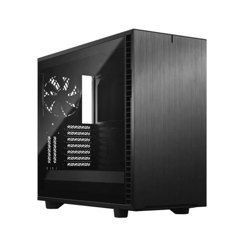 Case PC Fractal Design Define 7 Black Solid Midi Tower ATX EATX Mini-ITX