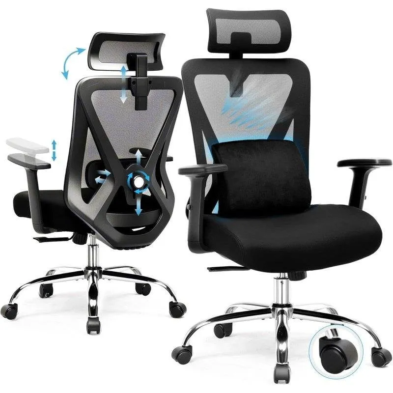 Sedia GTPLAYER Ergonomica Regolabile Per Ufficio e Gaming