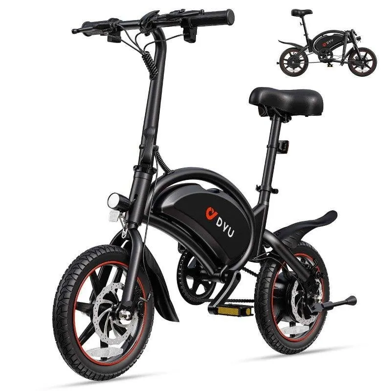 Bicicletta Elettrica DYU D3S 250W Pieghevole Urbano