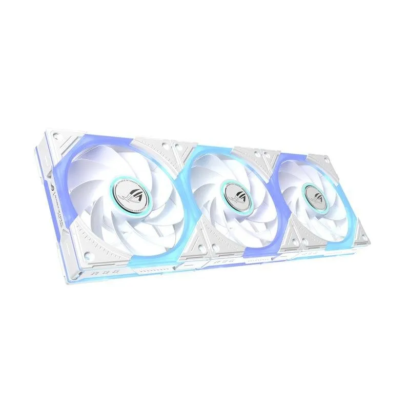 Refrigerazione Aria ASUS ROG 120mm ARGB Reverse Fan White Edition Triplo Pack