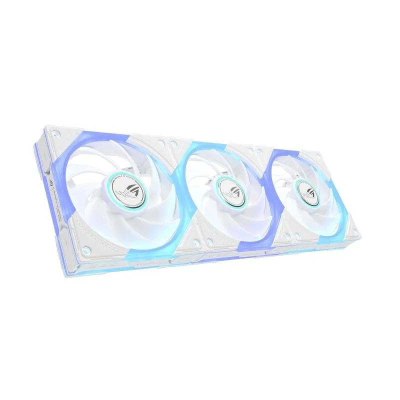 Refrigerazione Aria ASUS ROG 120mm RGB ARGB Bianco Triple Pack GR120