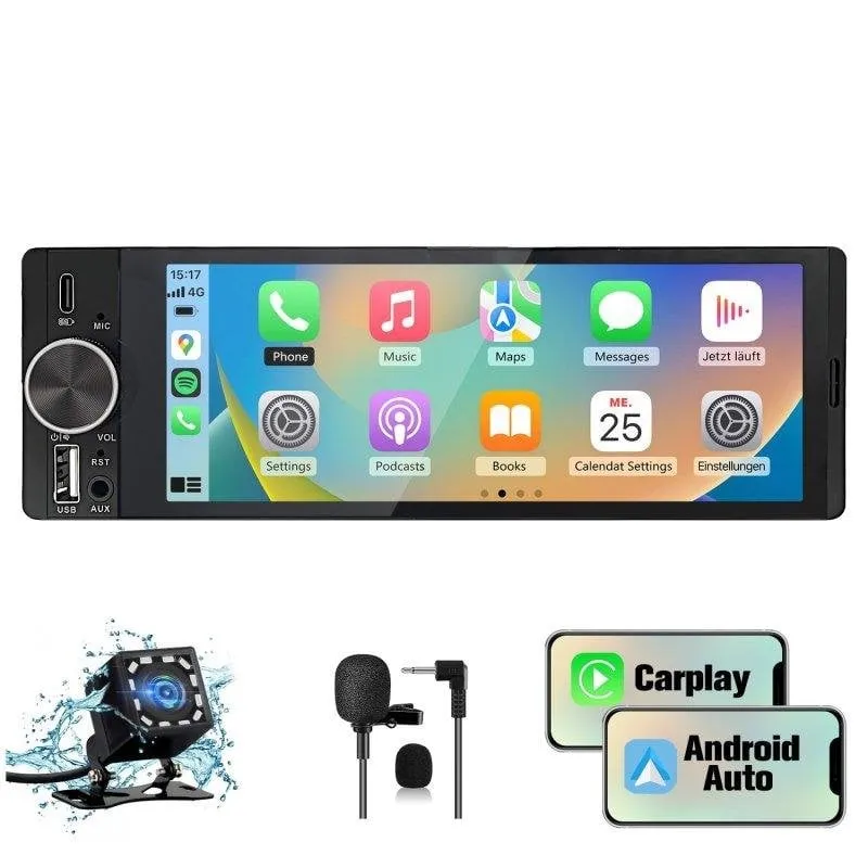 Autoradio JUNSUN CLP4C CarPlay Android Auto