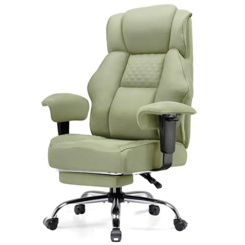 Sedia da gaming GTPLAYER Wide con supporto lombare a molle e poggiapiedi