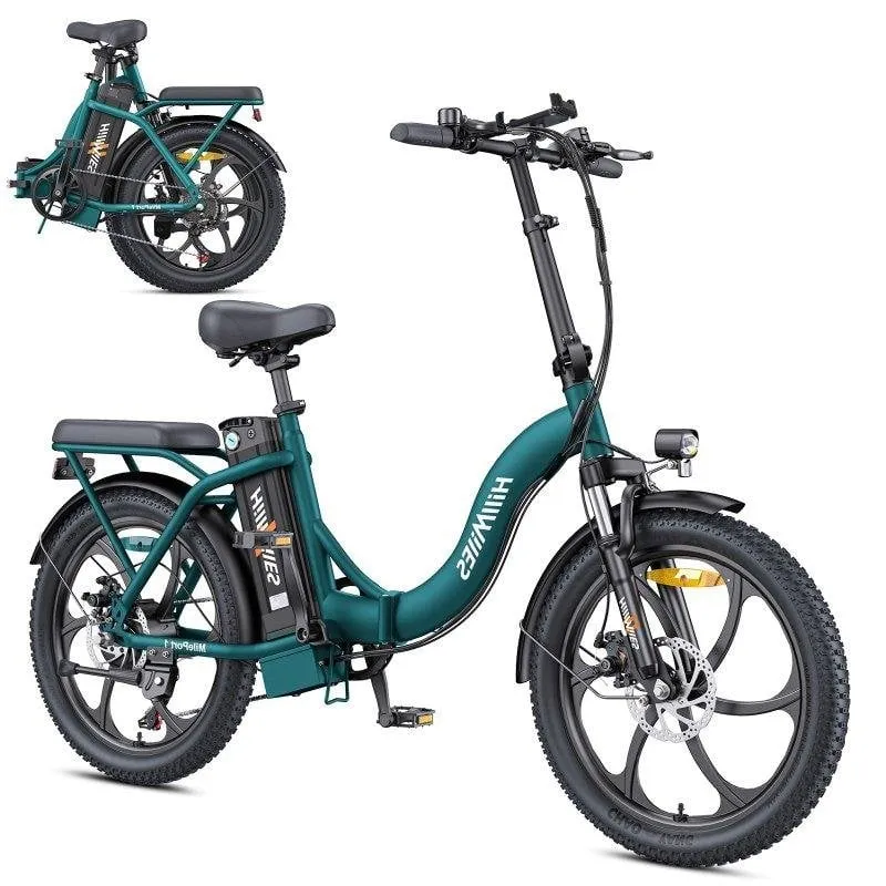 Bici Elettrica Pieghevole Mileport HillMiles 250 W 36 V