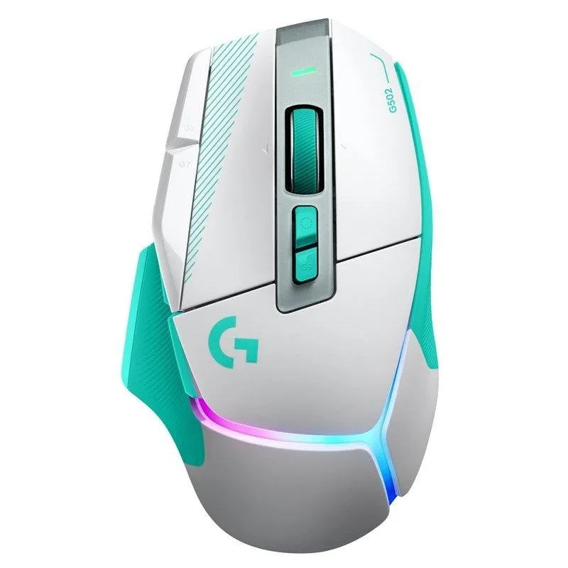 Mouse Logitech G502 X PLUS wireless LIGHTSPEED 44000 DPI RGB Menta