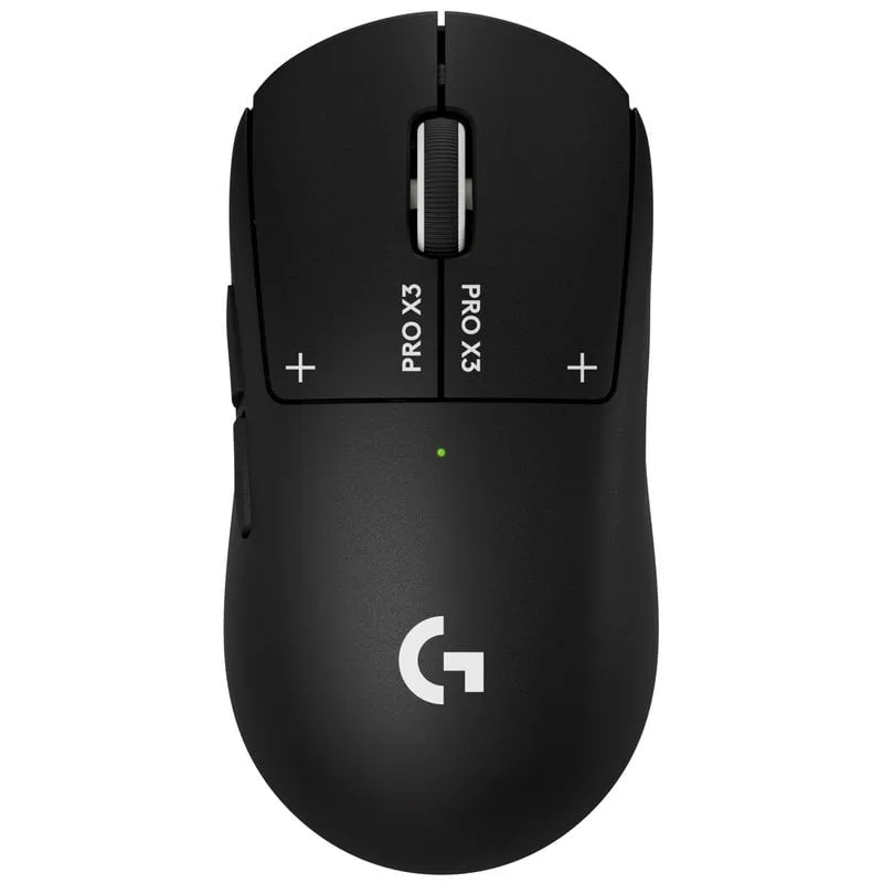 Mouse Logitech G PRO X3 SUPERSTRIKE wireless 44000 DPI Nero Midnight