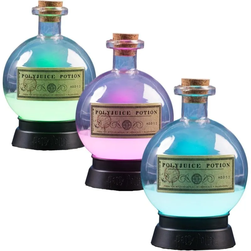 Lampada Pozione Polisucco Harry Potter Wizarding World cambia colore