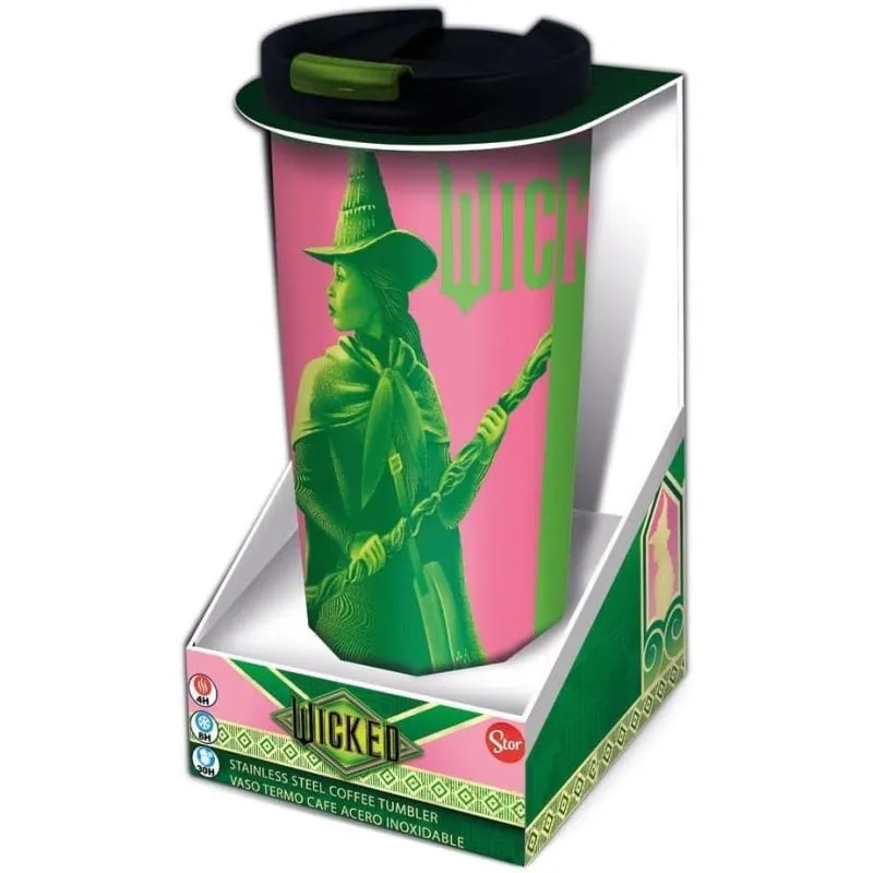 Thermos da Viaggio Wicked Elphaba & Glinda Acciaio Inox 425 ml