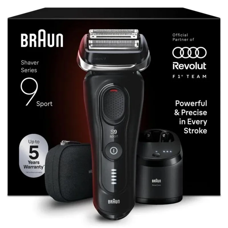 Rasoio Viso Braun Series 9 Sport 9150cc Senza Fili Wet & Dry 2 Lame