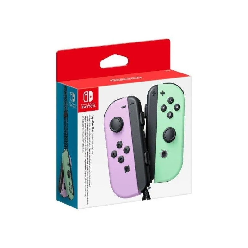Controller Nintendo Joy-Con Viola Pastello e Verde Chiaro Wireless Switch