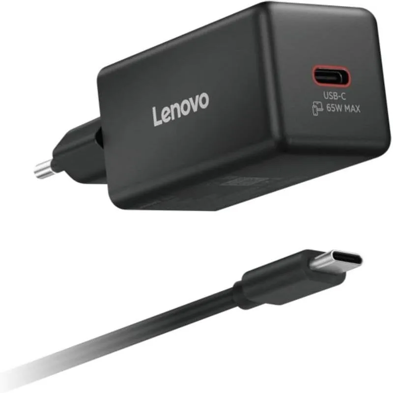 Caricatore Lenovo Mini GaN USB-C 65W Nero