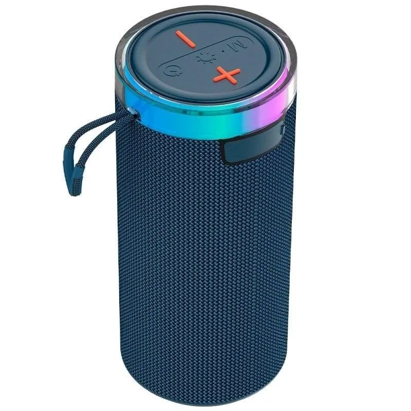 Altoparlanti COOL Oporto Bluetooth 10W con TWS, LED RGB e Micro SD, design compatto
