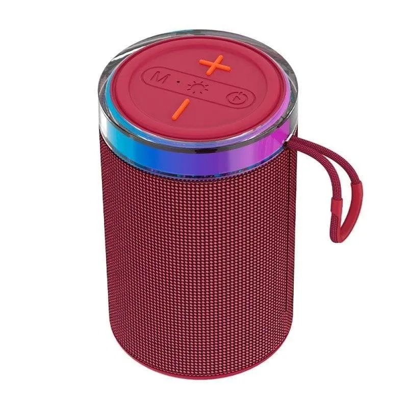 Altoparlante Bluetooth Cool Habana 5W TWS con Radio FM, Micro SD, LED RGB ed base antiscivolo