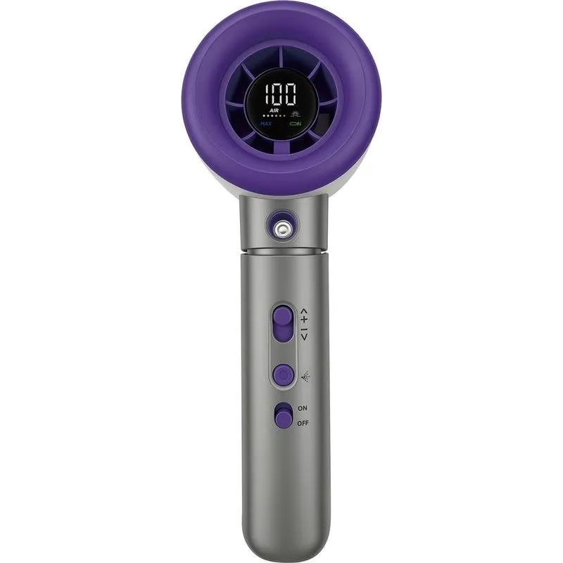 Mini Ventilatore Portatile Verbatim 32345 6,5W 16000rpm Batteria 3000mAh Display