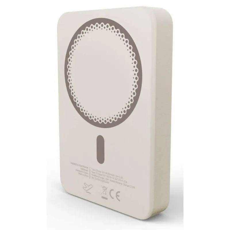 Power Bank ENERGY SISTEM 10000 mAh 20 W Apta per aereo Champagne