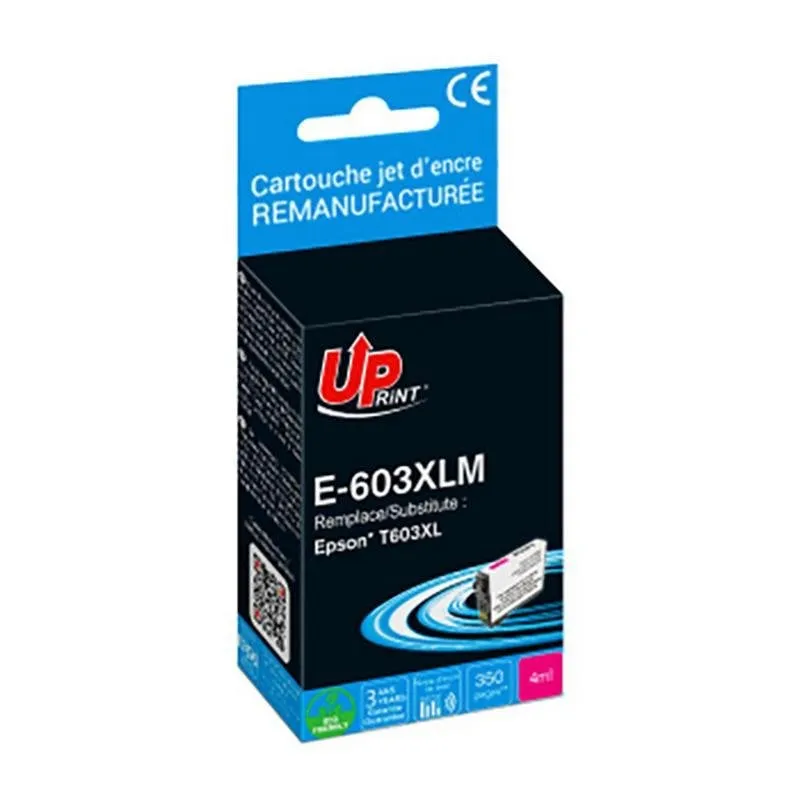 Cartuccia di inchiostro UPrint EJ603XLMUP Magenta 4 ml 350 pagine