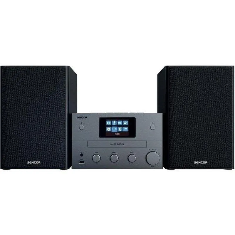 Micro catena Sencor SMC 5700WDB 100W RMS Wi-Fi Bluetooth DAB+ USB CD