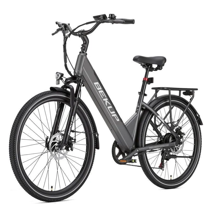 Bicicletta Elettrica Bekup V1 Motore 250W Batteria 36V 14,5Ah Sospensione Doppia