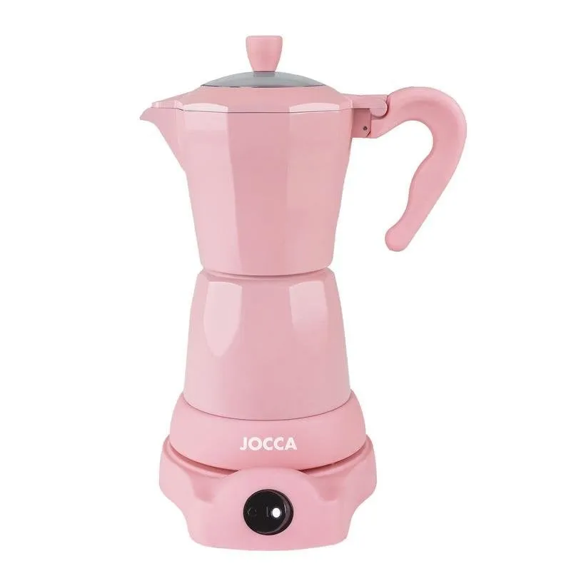 Caffettiera italiana elettrica Jocca 2482 6 tazze base girevole 360º 480W