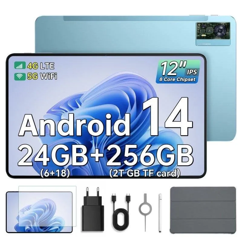 Tablet Oukitel OT5S 4G 12" 6GB 256GB Blu