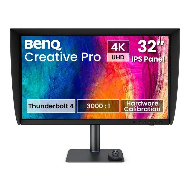 Monitor PC BenQ PV3250U 31,5" UltraHD 4K 120Hz IPS HDR600 Regolabile in altezza