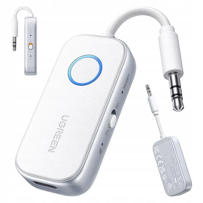 Trasmettitore Bluetooth Ugreen CM872 Dual TX RX Bluetooth 5.4 Batteria 18h