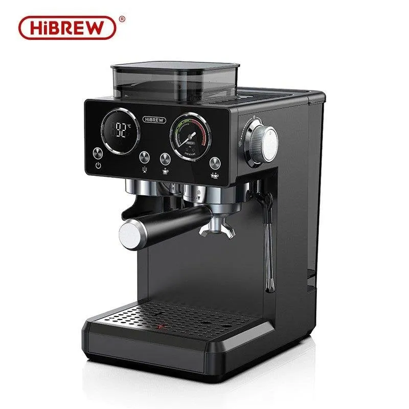 Macchina da caffè espresso Hibrew H20 1,8L 20 bar con macinacaffè integrato e touch
