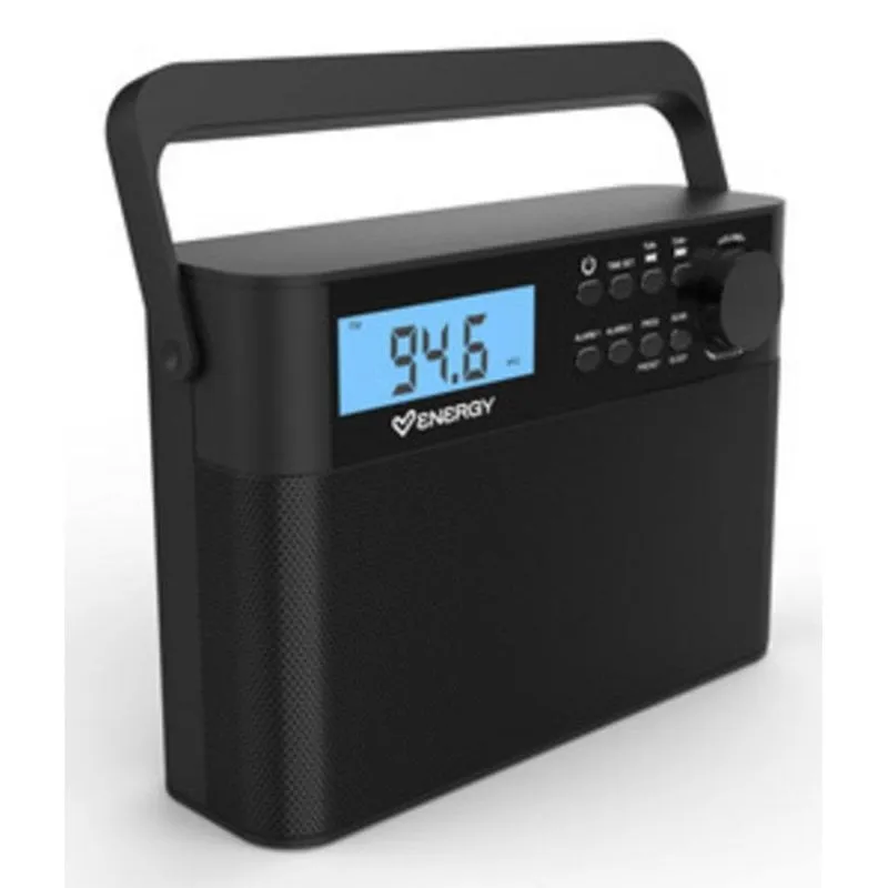 Radio Portatile Energy Sistem 50093 Digitale FM con Display LCD