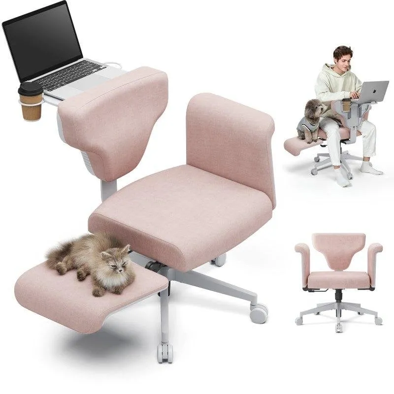 Sedia Ergonomica Newtral Freedom-X-FB Bracci Regolabili e Vassoio Portatile Retrattile
