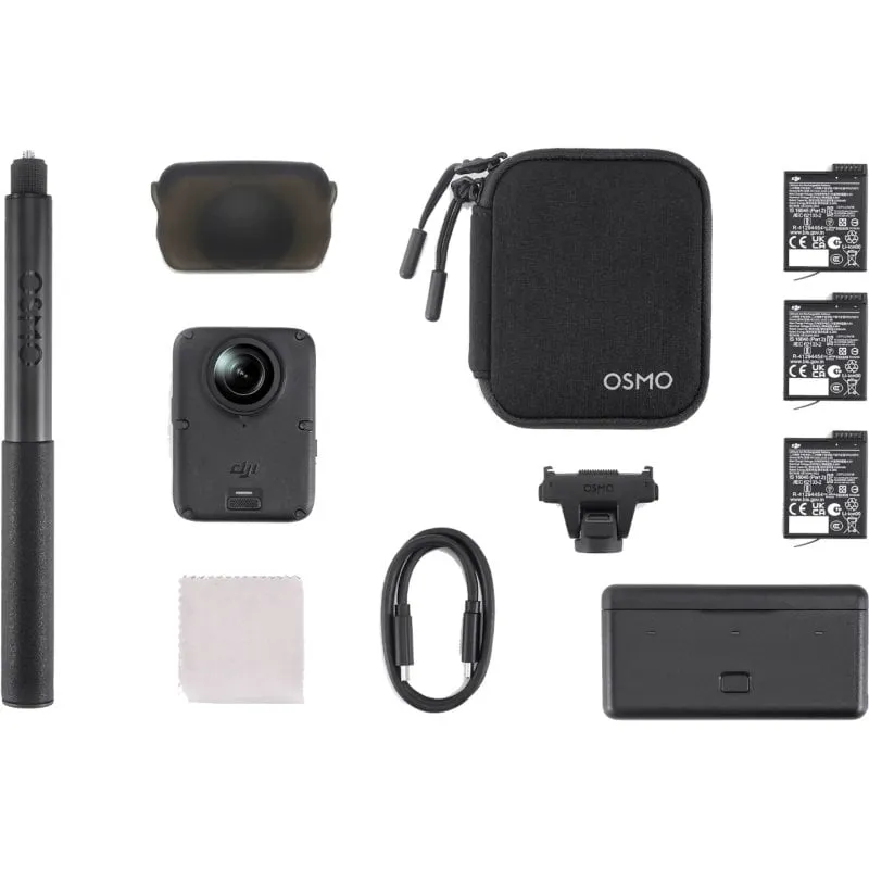 Action Camera DJI Osmo 360 II UltraHD WiFi BT 360º UltraWide Stabilizzazione Avanzata