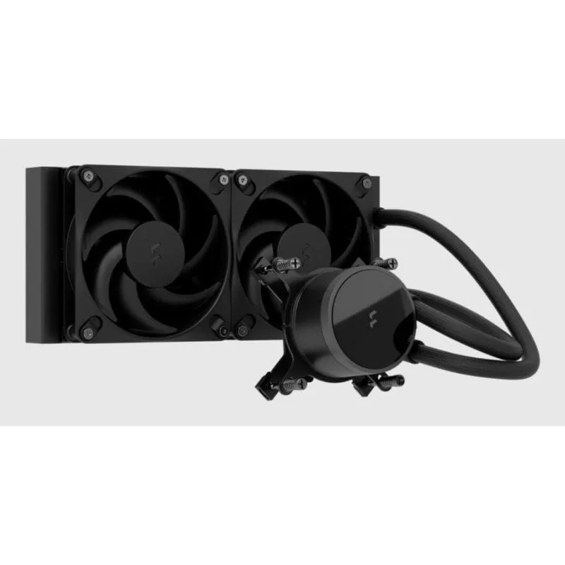Raffreddamento Liquido Fractal Design Radius 240 240mm 2 Ventole Nero