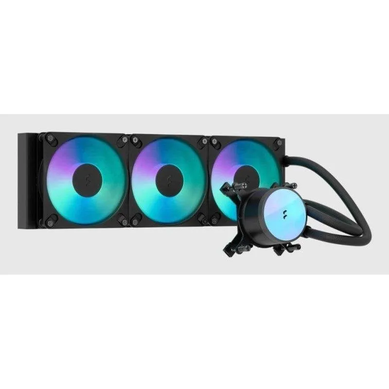 Raffreddamento Liquido Fractal Radius 360 RGB 360mm 3 Ventole Nero