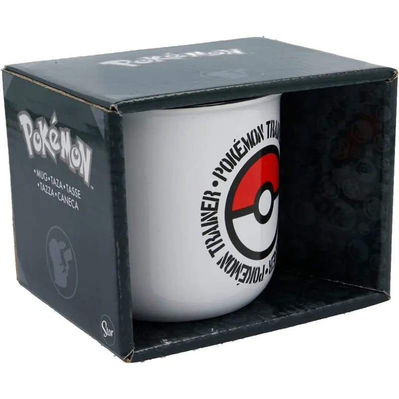 Tazza Ceramica Pokémon Trainer 350 ml Design Vintage Ufficiale